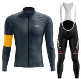 Road Race Pro Team Cycling Long-sleeved Fleece Suit Strava