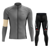 Road Race Pro Team Cycling Long-sleeved Fleece Suit Strava