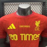 Player Version Liverpool 2025 Champions Authentic Jersey
