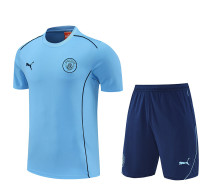 Manchester City 25/26 Training Shirt and Shorts Set Blue