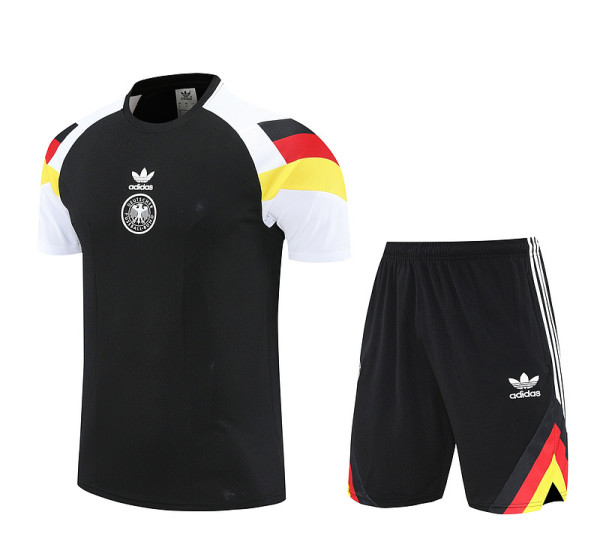 Germany 25/26 Training Shirt and Shorts Set Black