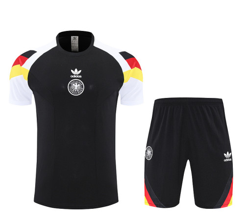 Germany 25/26 Training Shirt and Shorts Set Black