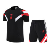 MUFC 25/26 Training Shirt and Shorts Set Black
