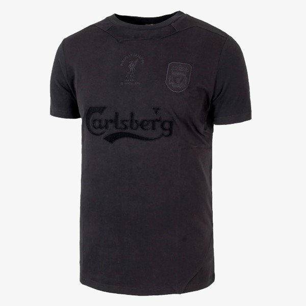 Thai Version Liverpool 2005 Blackout Istanbul Jersey