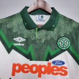 Celtic 1991/1992 Away Retro Jersey