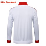 Kids Bayern Munich 25/26 125th Anniversary Training Jacket and Pants Set Red E2525