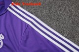 Kids Real Madrid 25/26 Retro Half-Zip Training Sweatshirt and Pants Set E2520