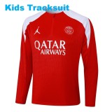Player Version Kids PSG 25/26 Half-Zip Training Sweatshirt and Pants Set E2521