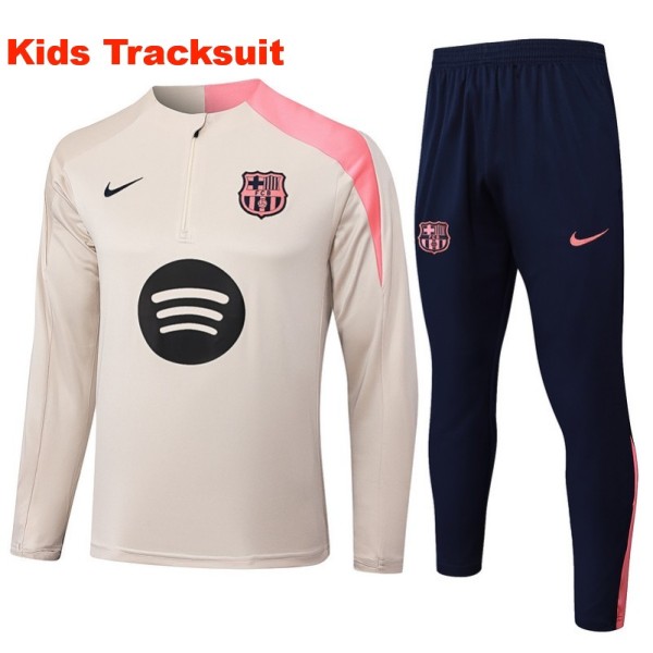 Kids Barcelona 25/26 Half-Zip Training Sweatshirt and Pants Set E2523