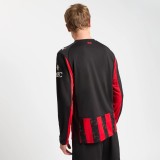 Thai Version AC Milan 25/26 Home Long Sleeve Jersey