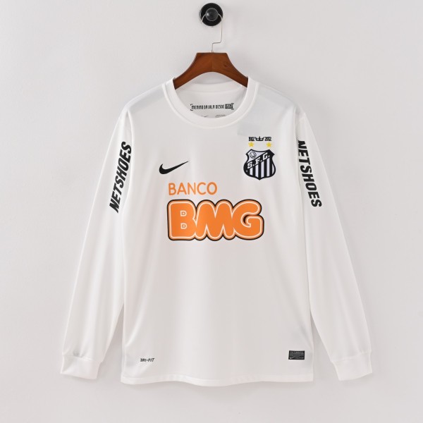 Santos 2012 Home Long Sleeve Retro Jersey