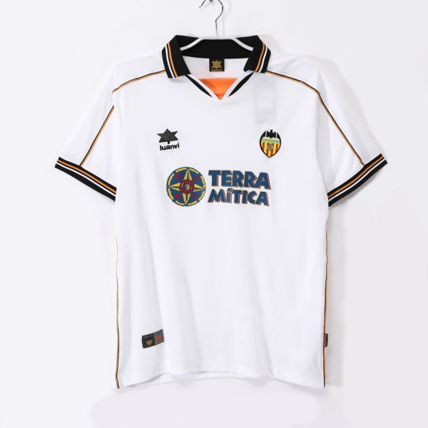 Valencia 1999/2000 Home Retro Jersey