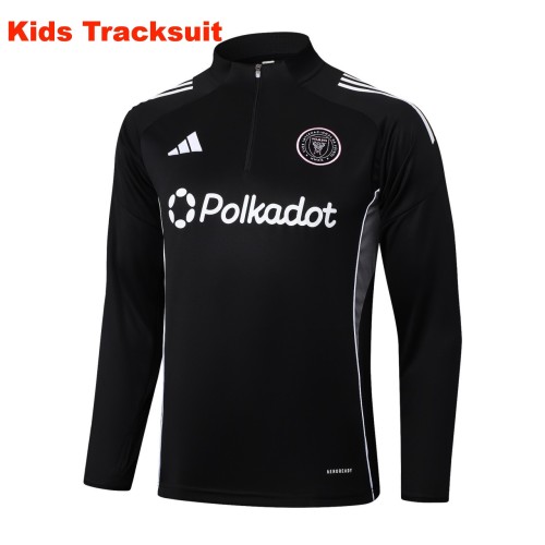 Kids Inter Miami CF 25/26 Half-Zip Training Sweatshirt and Pants Set E2528