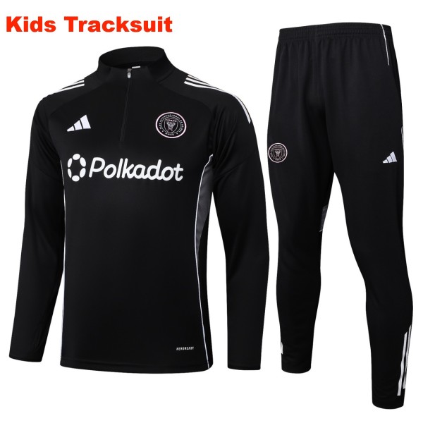 Kids Inter Miami CF 25/26 Half-Zip Training Sweatshirt and Pants Set E2528