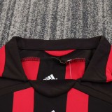 Kids AC Milan 2006/2007 Home Long Sleeve Retro Kit