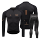 Road Race Pro Team Cycling Long-sleeved Fleece Suit Strava