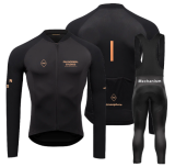 Road Race Pro Team Cycling Long-sleeved Fleece Suit Strava