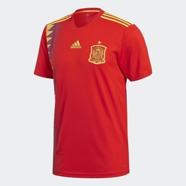 Spain 2018 World Cup Home Retro Jersey