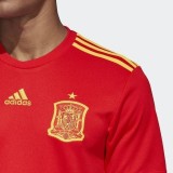Spain 2018 World Cup Home Long Sleeve Retro Jersey