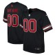 Youth Arizona Cardinals Black Alternate Custom Game Jersey