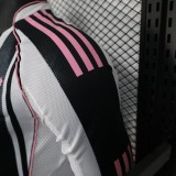 Player Version Juventus 25/26 Home Long Sleeve  Authentic Jersey
