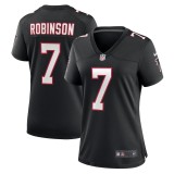 Women's Atlanta Falcons Bijan Robinson Black Alternate Game Jersey
