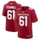 Men's Arizona Cardinals Carter O'Donnell Cardinal Team Game Jersey