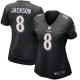 Women's Baltimore Ravens Lamar Jackson Black Game Event Jersey