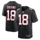 Youth Atlanta Falcons Kirk Cousins Black Alternate Game Jersey