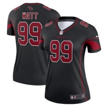 Women's Arizona Cardinals J.J. Watt Black Alternate Legend Player Performance Top