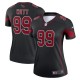 Women's Arizona Cardinals J.J. Watt Black Alternate Legend Player Performance Top