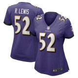 Women's Baltimore Ravens Ray Lewis Purple Game Jersey