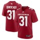 Men's Arizona Cardinals Emari Demercado Cardinal Team Game Jersey