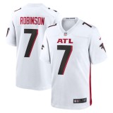 Men's Atlanta Falcons Bijan Robinson White Game Jersey