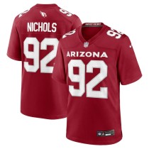 Men's Arizona Cardinals Bilal Nichols Cardinal Team Game Jersey