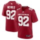 Men's Arizona Cardinals Bilal Nichols Cardinal Team Game Jersey