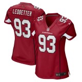 Women's Arizona Cardinals Jonathan Ledbetter Cardinal Game Jersey