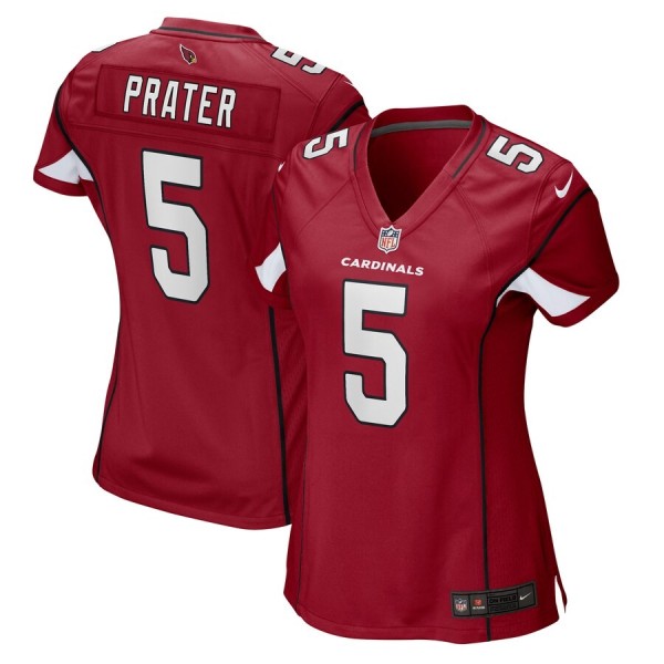 Women's Arizona Cardinals Matt Prater Cardinal Game Jersey