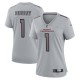 Women's Arizona Cardinals Kyler Murray Gray Atmosphere Fashion Game Jersey