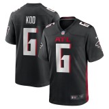 Men's Atlanta Falcons Younghoe Koo Black Team Game Jersey