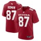 Men's Arizona Cardinals Tip Reiman Cardinal Team Game Jersey
