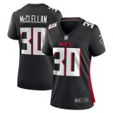 Women's Atlanta Falcons Jase McClellan Black Game Jersey