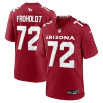 Men's Arizona Cardinals Hjalte Froholdt Cardinal Team Game Jersey