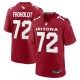 Men's Arizona Cardinals Hjalte Froholdt Cardinal Team Game Jersey