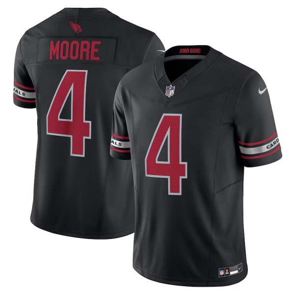 Men's Arizona Cardinals Rondale Moore Black Vapor Game Jersey