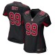 Women's Arizona Cardinals J.J. Watt Black 2nd Alternate Game Jersey