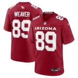Men's Arizona Cardinals Xavier Weaver Cardinal Team Game Jersey