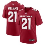 Men's Arizona Cardinals Garrett Williams Cardinal Game Jersey