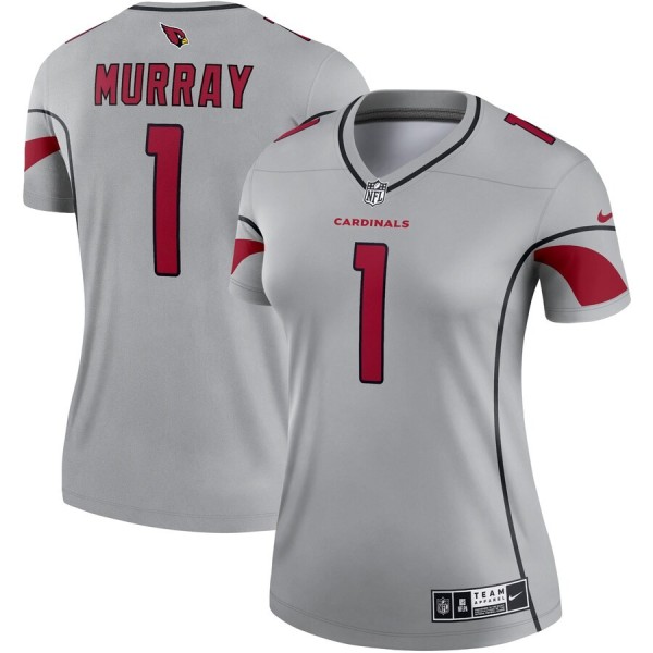 Women's Arizona Cardinals Kyler Murray Gray Inverted Legend Player Performance Top