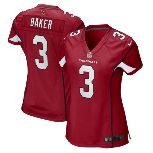 Women's Arizona Cardinals Budda Baker Cardinal Game Jersey
